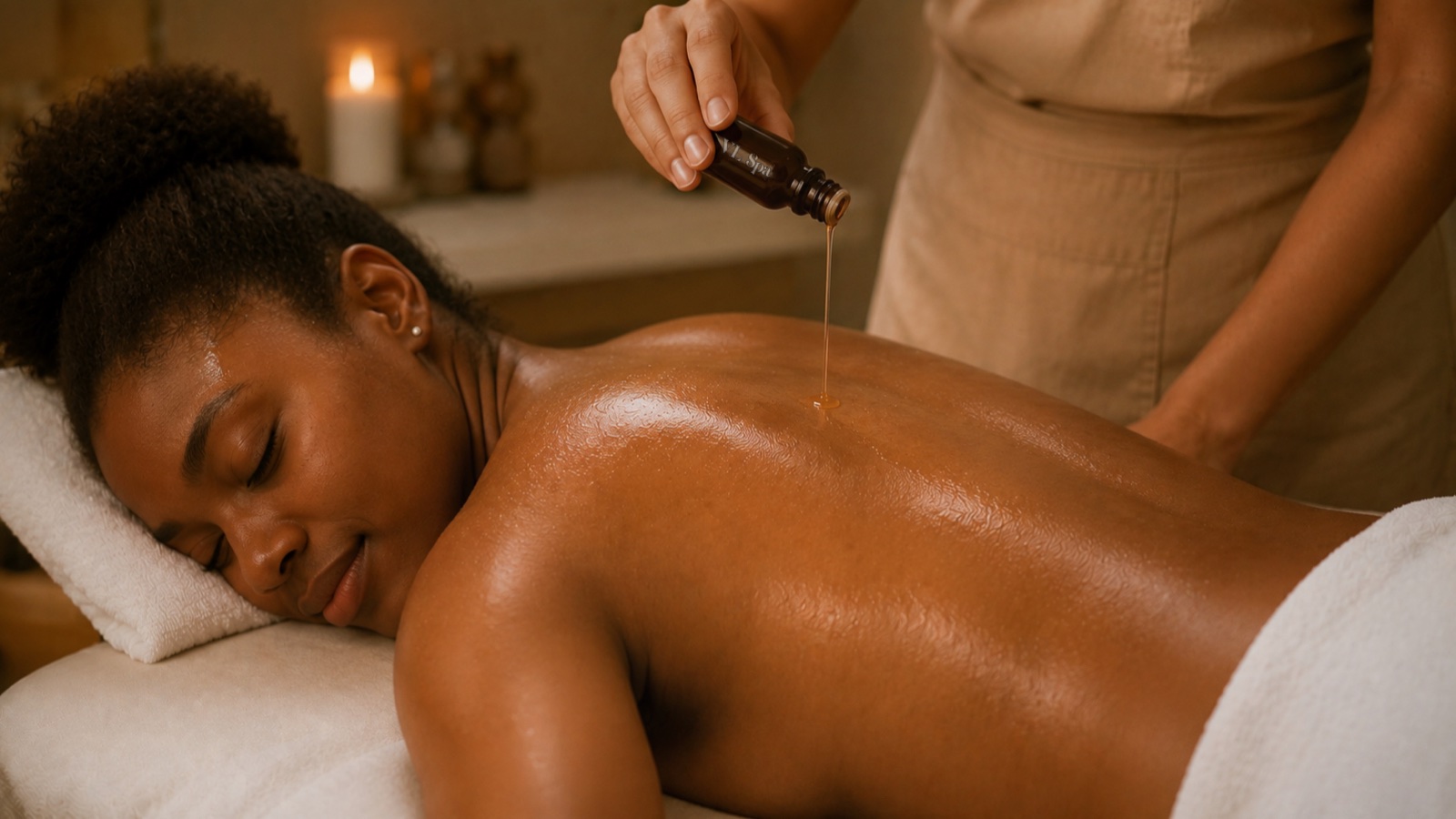 Aromatherapy massage add-on
